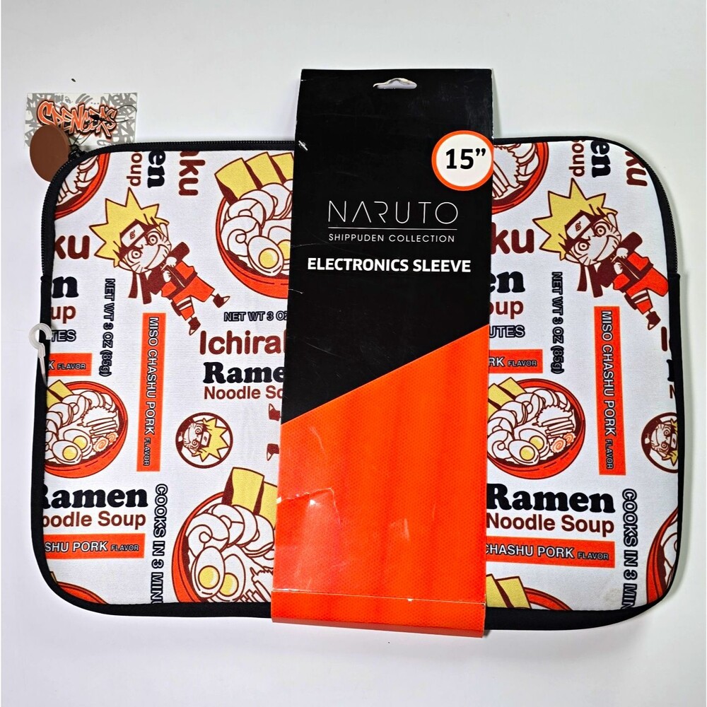 Naruto Shippuden Ichiraku Ramen Noodle Soup 15 Inch Laptop Electronics Sleeve
